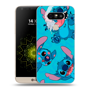 Пластиковый чехол на LG G5 с принтом Лило и Стич Пластиковый чехол на LG G5 с принтом Лило и Стич