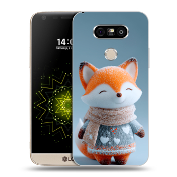Пластиковый чехол на LG G5 с принтом Лиса Пластиковый чехол на LG G5 с принтом Лиса