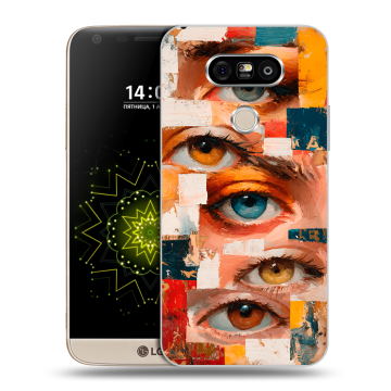 Пластиковый чехол на LG G5 с принтом Модный принт Пластиковый чехол на LG G5 с принтом Модный принт