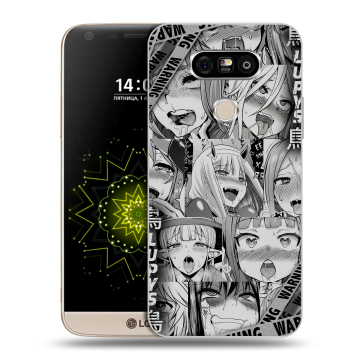 Пластиковый чехол на LG G5 с принтом Ahegao Ахегао Аниме Пластиковый чехол на LG G5 с принтом Ahegao Ахегао Аниме