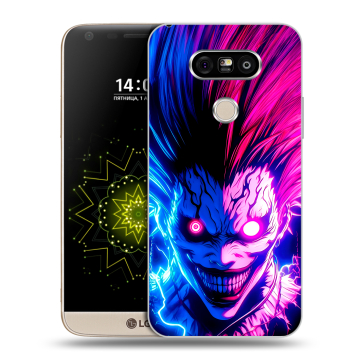 Пластиковый чехол на LG G5 с принтом Death note Тетрадь смерти Пластиковый чехол на LG G5 с принтом Death note Тетрадь смерти