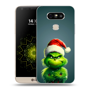 Пластиковый чехол на LG G5 с принтом Новый год Пластиковый чехол на LG G5 с принтом Новый год