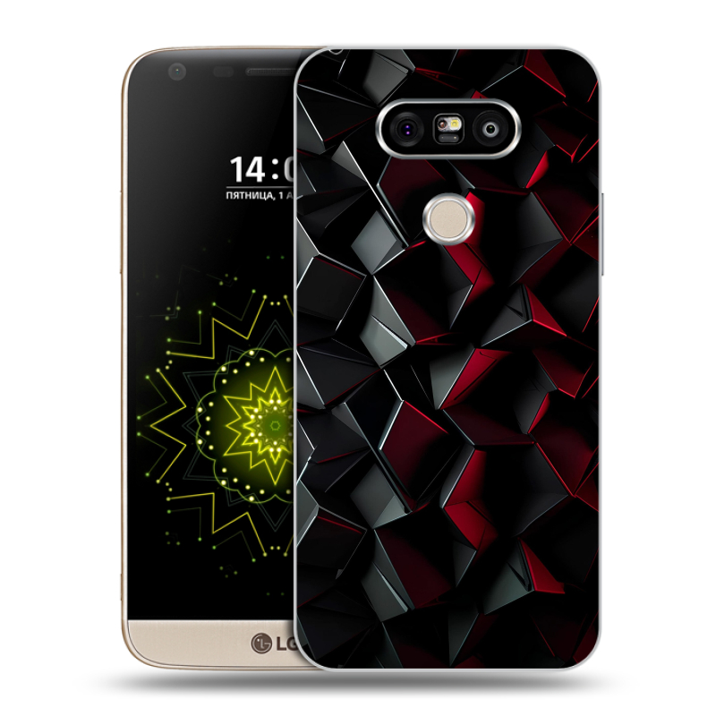 Пластиковый чехол на LG G5 с принтом Абстракция Пластиковый чехол на LG G5 с принтом Абстракция