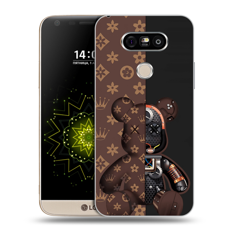Пластиковый чехол на LG G5 с принтом Луи робот Пластиковый чехол на LG G5 с принтом Луи робот