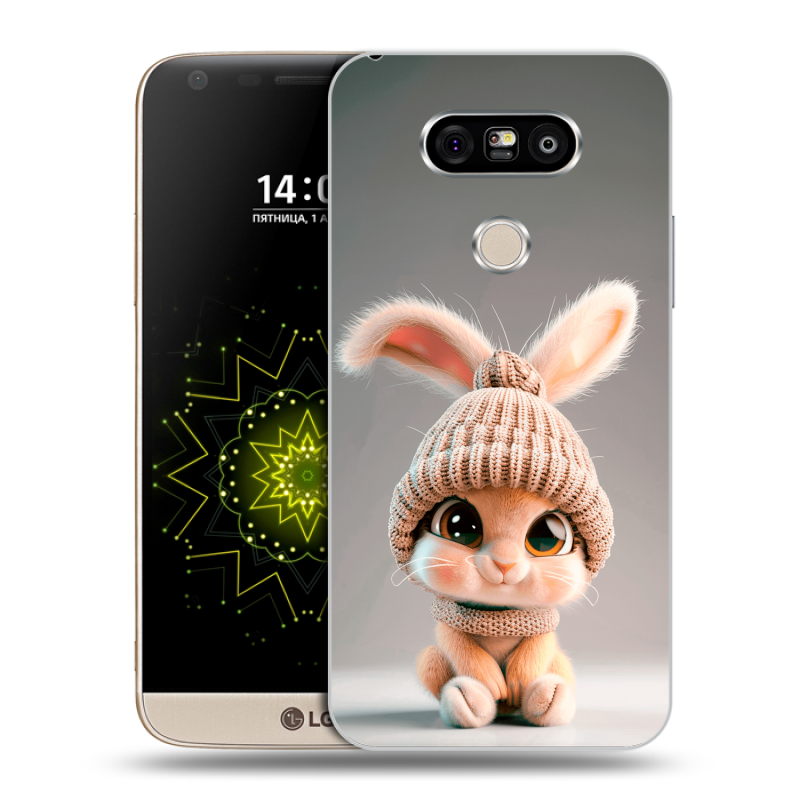 Пластиковый чехол на LG G5 с принтом Кролик Пластиковый чехол на LG G5 с принтом Кролик