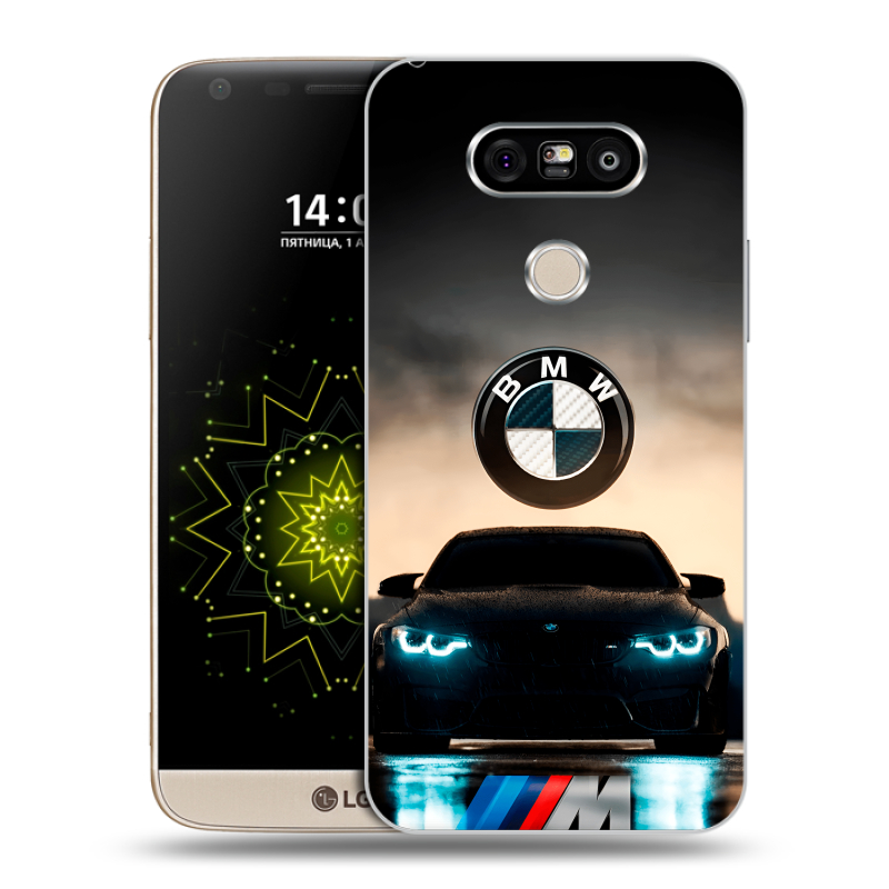 Пластиковый чехол на LG G5 с принтом БМВ BMW Пластиковый чехол на LG G5 с принтом БМВ BMW