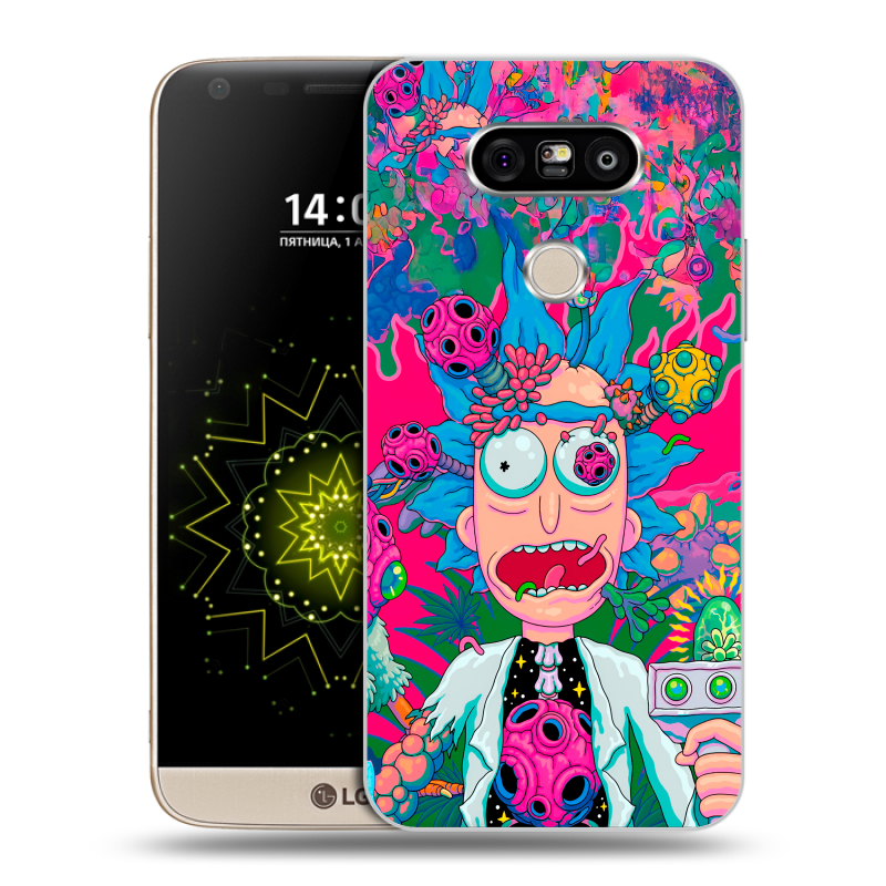 Пластиковый чехол на LG G5 с принтом Рик и Морти Rick Morty Пластиковый чехол на LG G5 с принтом Рик и Морти Rick Morty