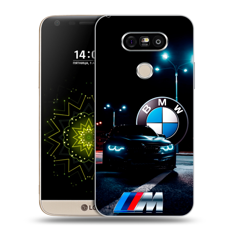 Пластиковый чехол на LG G5 с принтом БМВ BMW Пластиковый чехол на LG G5 с принтом БМВ BMW