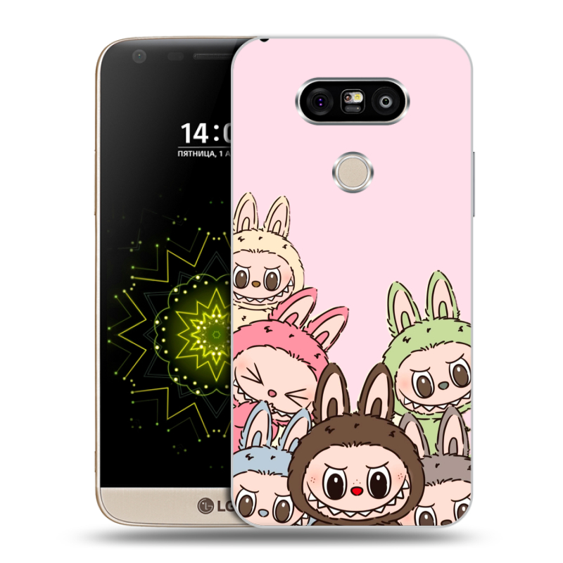 Пластиковый чехол на LG G5 с принтом Лабубу Пластиковый чехол на LG G5 с принтом Лабубу