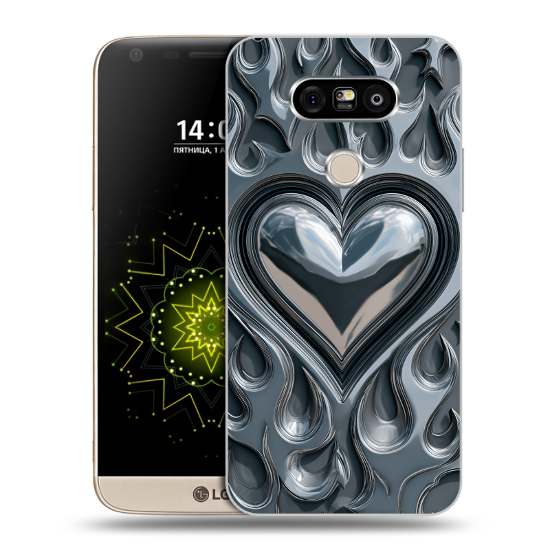 Пластиковый чехол на LG G5 с принтом Y2K Пластиковый чехол на LG G5 с принтом Y2K
