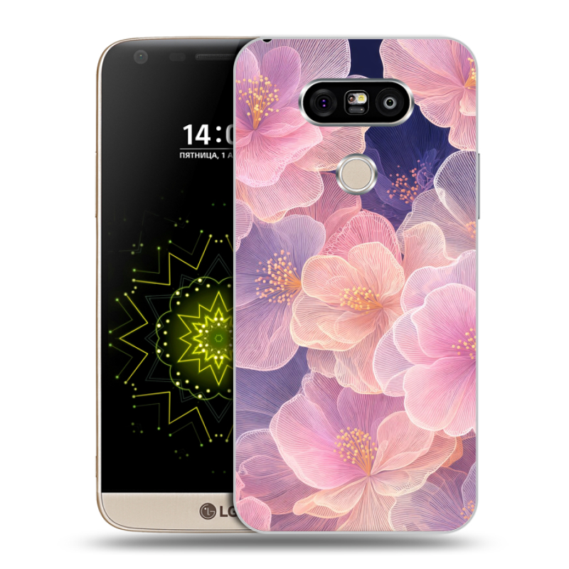 Пластиковый чехол на LG G5 с принтом женский Пластиковый чехол на LG G5 с принтом женский