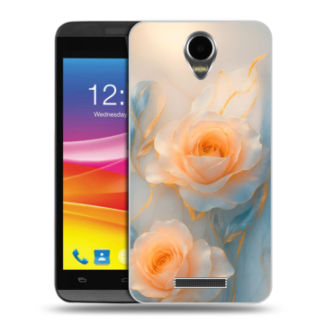 Силиконовый чехол на Micromax Canvas Power с принтом Женский Силиконовый чехол на Micromax Canvas Power с принтом Женский