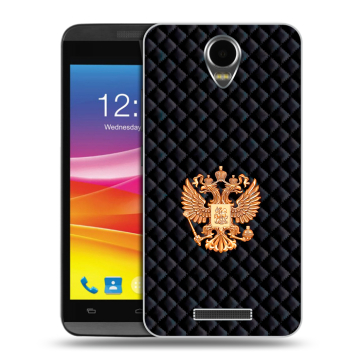 Силиконовый чехол на Micromax Canvas Power с принтом Герб России принт Силиконовый чехол на Micromax Canvas Power с принтом Герб России принт