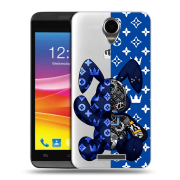Силиконовый чехол на Micromax Canvas Power с принтом Луи робот Силиконовый чехол на Micromax Canvas Power с принтом Луи робот