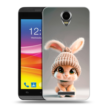 Силиконовый чехол на Micromax Canvas Power с принтом Кролик Силиконовый чехол на Micromax Canvas Power с принтом Кролик