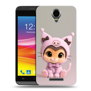 Силиконовый чехол на Micromax Canvas Power с принтом Куроми Kuromi 