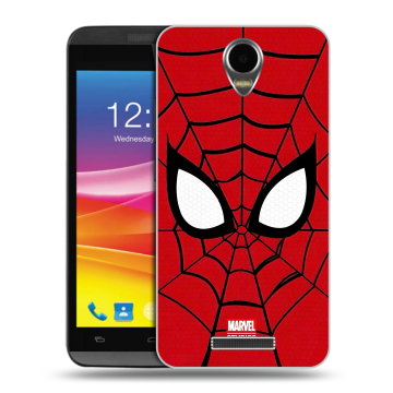Силиконовый чехол на Micromax Canvas Power с принтом человек паук spiderman Силиконовый чехол на Micromax Canvas Power с принтом человек паук spiderman