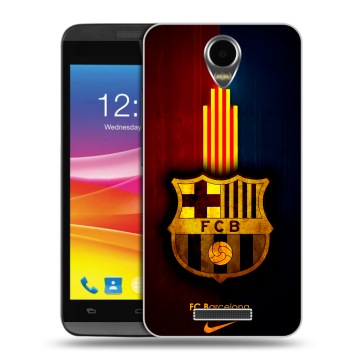 Силиконовый чехол на Micromax Canvas Power с принтом Барселона Barcelona