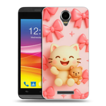 Силиконовый чехол на Micromax Canvas Power с принтом для девочек Силиконовый чехол на Micromax Canvas Power с принтом для девочек
