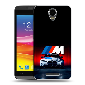 Силиконовый чехол на Micromax Canvas Power с принтом БМВ BMW Силиконовый чехол на Micromax Canvas Power с принтом БМВ BMW