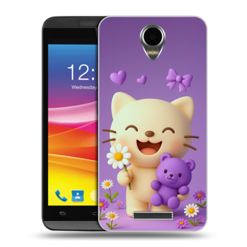 Силиконовый чехол на Micromax Canvas Power с принтом для девочек Силиконовый чехол на Micromax Canvas Power с принтом для девочек