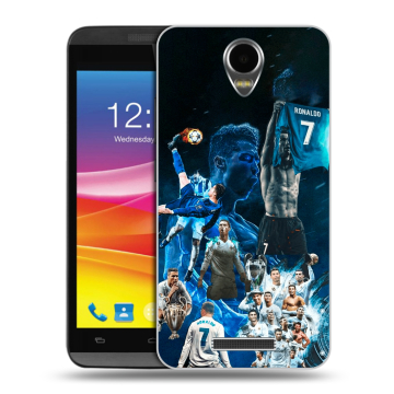 Силиконовый чехол на Micromax Canvas Power с принтом Реал Роналдо Силиконовый чехол на Micromax Canvas Power с принтом Реал Роналдо