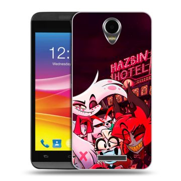 Силиконовый чехол на Micromax Canvas Power с принтом Hazbin Hotel Отель Хазбин Силиконовый чехол на Micromax Canvas Power с принтом Hazbin Hotel Отель Хазбин