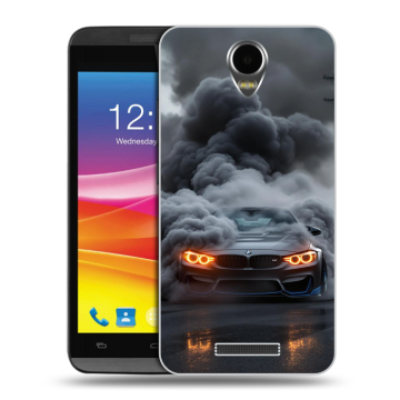 Силиконовый чехол на Micromax Canvas Power с принтом BMW БМВ Силиконовый чехол на Micromax Canvas Power с принтом BMW БМВ