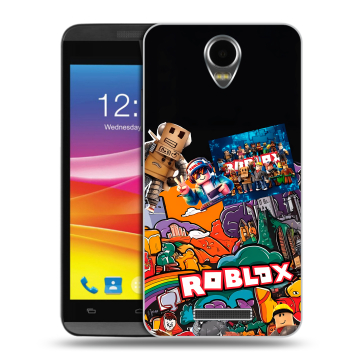 Силиконовый чехол на Micromax Canvas Power с принтом Roblox Роблокс Силиконовый чехол на Micromax Canvas Power с принтом Roblox Роблокс