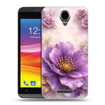 Силиконовый чехол на Micromax Canvas Power с принтом женский Силиконовый чехол на Micromax Canvas Power с принтом женский