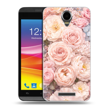 Силиконовый чехол на Micromax Canvas Power с принтом женский Силиконовый чехол на Micromax Canvas Power с принтом женский