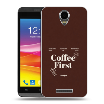 Силиконовый чехол на Micromax Canvas Power с принтом женский Силиконовый чехол на Micromax Canvas Power с принтом женский
