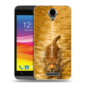 Силиконовый чехол на Micromax Canvas Power с принтом женский Силиконовый чехол на Micromax Canvas Power с принтом женский