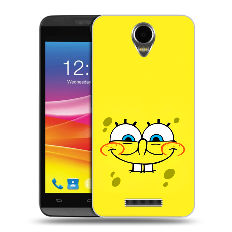 Силиконовый чехол на Micromax Canvas Power с принтом спанчбоб спанч боб Силиконовый чехол на Micromax Canvas Power с принтом спанчбоб спанч боб