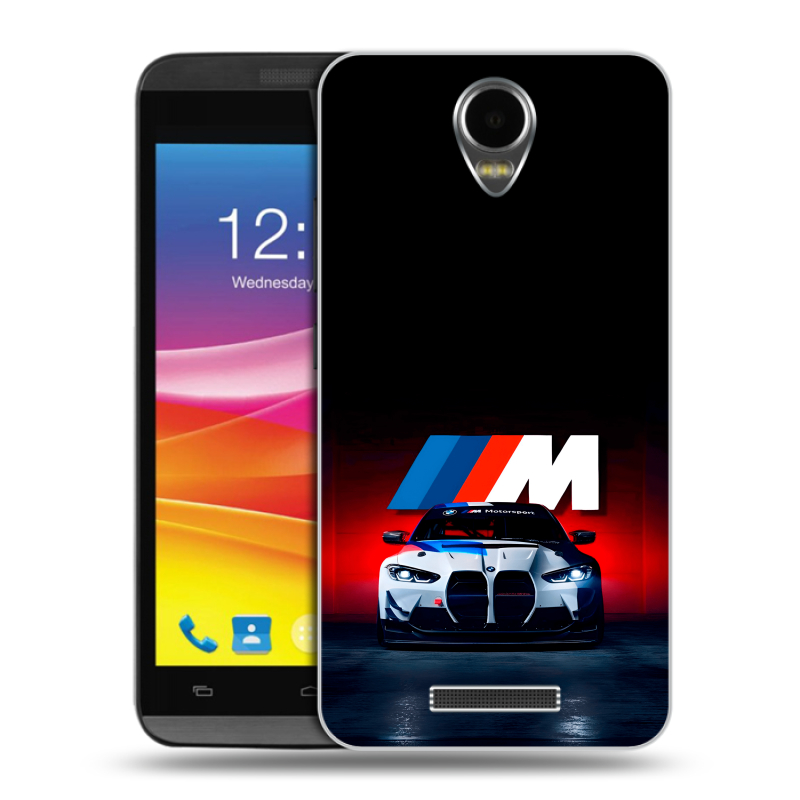 Силиконовый чехол на Micromax Canvas Power с принтом БМВ BMW Силиконовый чехол на Micromax Canvas Power с принтом БМВ BMW
