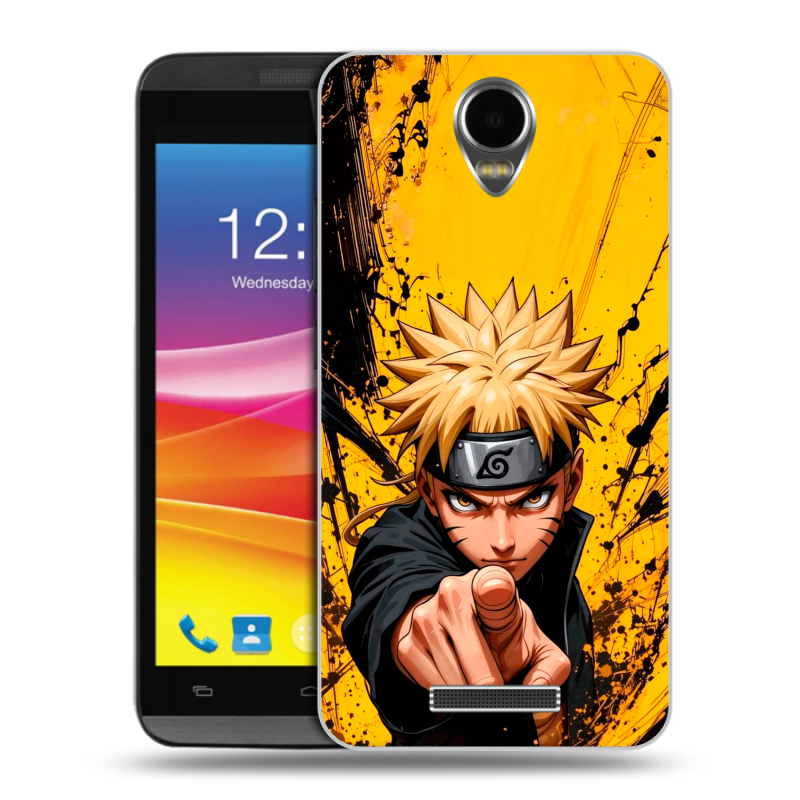 Силиконовый чехол на Micromax Canvas Power с принтом Naruto Наруто Силиконовый чехол на Micromax Canvas Power с принтом Naruto Наруто