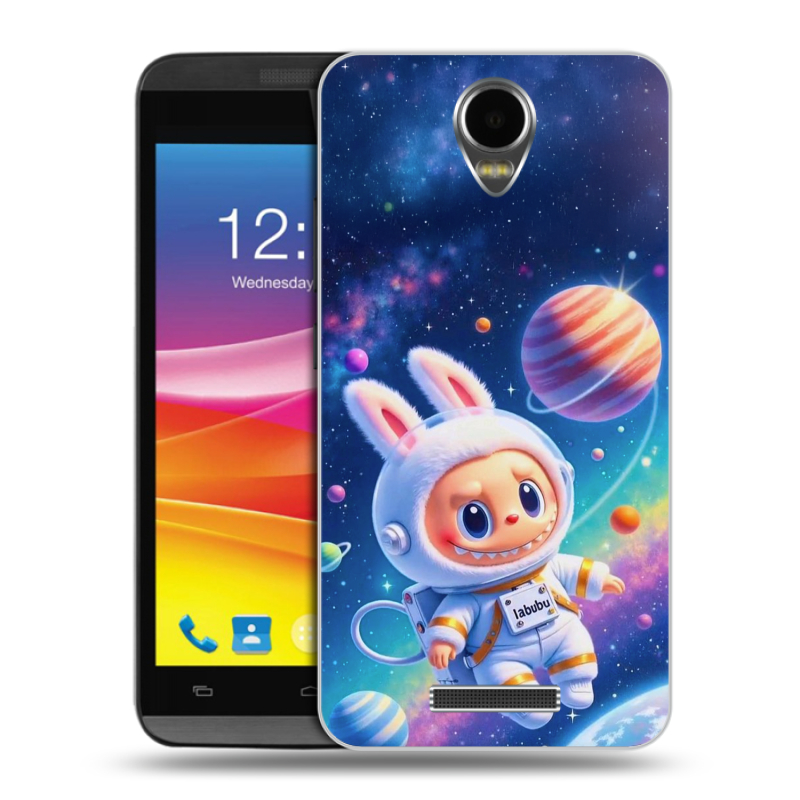 Силиконовый чехол на Micromax Canvas Power с принтом Labubu Лабубу Силиконовый чехол на Micromax Canvas Power с принтом Labubu Лабубу