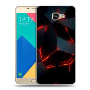 Силиконовый чехол на Samsung Galaxy A9 с принтом Яркие абстракции Силиконовый чехол на Samsung Galaxy A9 с принтом Яркие абстракции