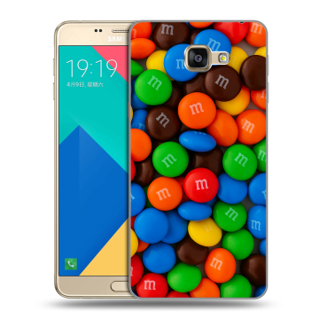 Силиконовый чехол на Samsung Galaxy A9 с принтом Конфеты Силиконовый чехол на Samsung Galaxy A9 с принтом Конфеты