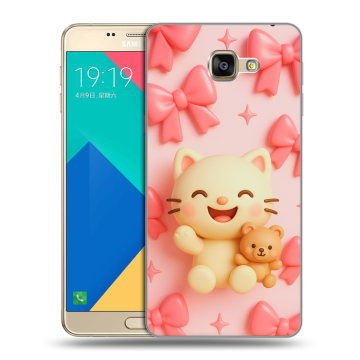 Силиконовый чехол на Samsung Galaxy A9 с принтом для девочек Силиконовый чехол на Samsung Galaxy A9 с принтом для девочек