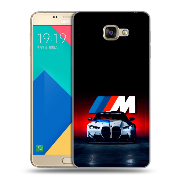 Силиконовый чехол на Samsung Galaxy A9 с принтом БМВ BMW