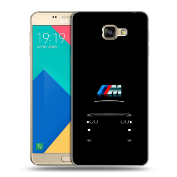 Силиконовый чехол на Samsung Galaxy A9 с принтом БМВ BMW