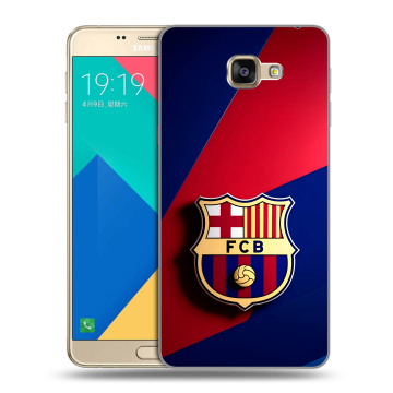 Силиконовый чехол на Samsung Galaxy A9 с принтом Барселона Barcelona