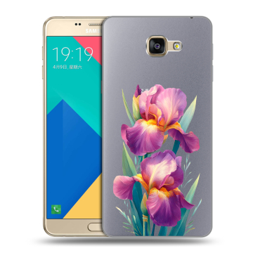 Силиконовый чехол на Samsung Galaxy A9 с принтом Цветы орхидеи Силиконовый чехол на Samsung Galaxy A9 с принтом Цветы орхидеи