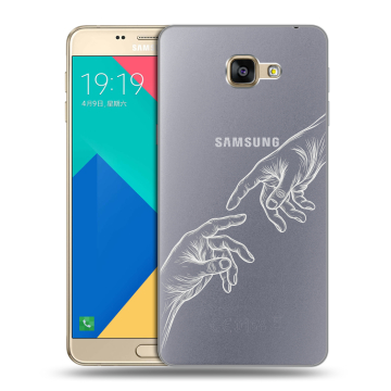 Силиконовый чехол на Samsung Galaxy A9 с принтом Сотворение мира Силиконовый чехол на Samsung Galaxy A9 с принтом Сотворение мира