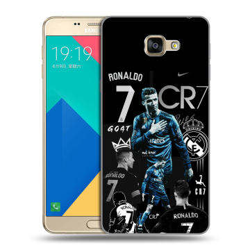 Силиконовый чехол на Samsung Galaxy A9 с принтом Реал Роналдо Силиконовый чехол на Samsung Galaxy A9 с принтом Реал Роналдо