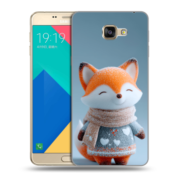 Силиконовый чехол на Samsung Galaxy A9 с принтом Лиса Силиконовый чехол на Samsung Galaxy A9 с принтом Лиса