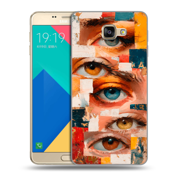 Силиконовый чехол на Samsung Galaxy A9 с принтом Модный принт Силиконовый чехол на Samsung Galaxy A9 с принтом Модный принт
