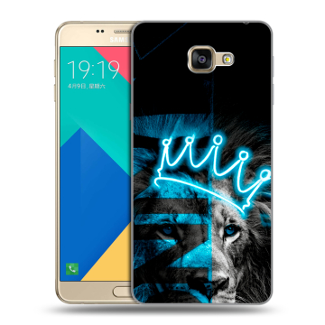 Силиконовый чехол на Samsung Galaxy A9 с принтом Король лев Силиконовый чехол на Samsung Galaxy A9 с принтом Король лев