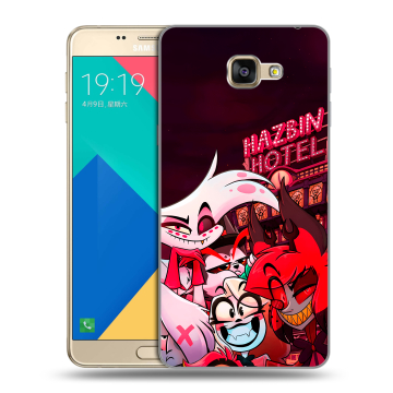 Силиконовый чехол на Samsung Galaxy A9 с принтом Hazbin Hotel Отель Хазбин Силиконовый чехол на Samsung Galaxy A9 с принтом Hazbin Hotel Отель Хазбин